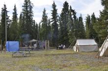Culture Camp at the Yellowknife River